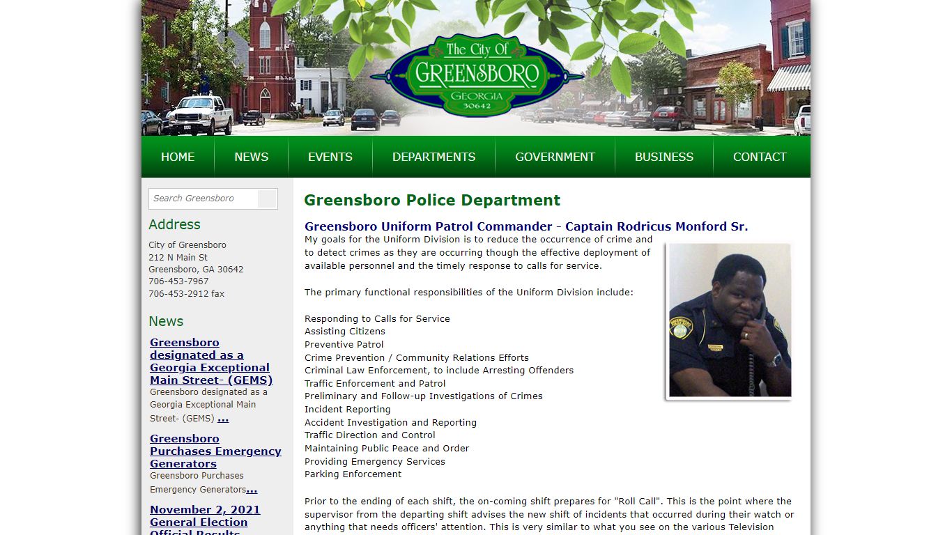 Greensboro Police Department
